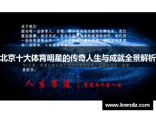 北京十大体育明星的传奇人生与成就全景解析